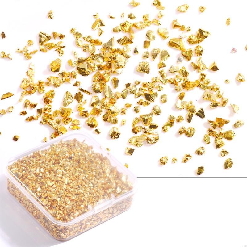 Body Jewelry Jewelry Box - Mehrfarbiges Füllungsset aus zerkleinertem Glasstein und