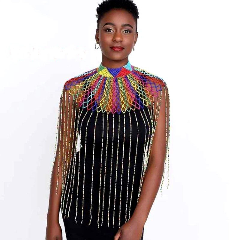Body Jewelry Changing Kit - Dudo Store Böhmisches afrikanisches Kristall-Schmuckset, Größe