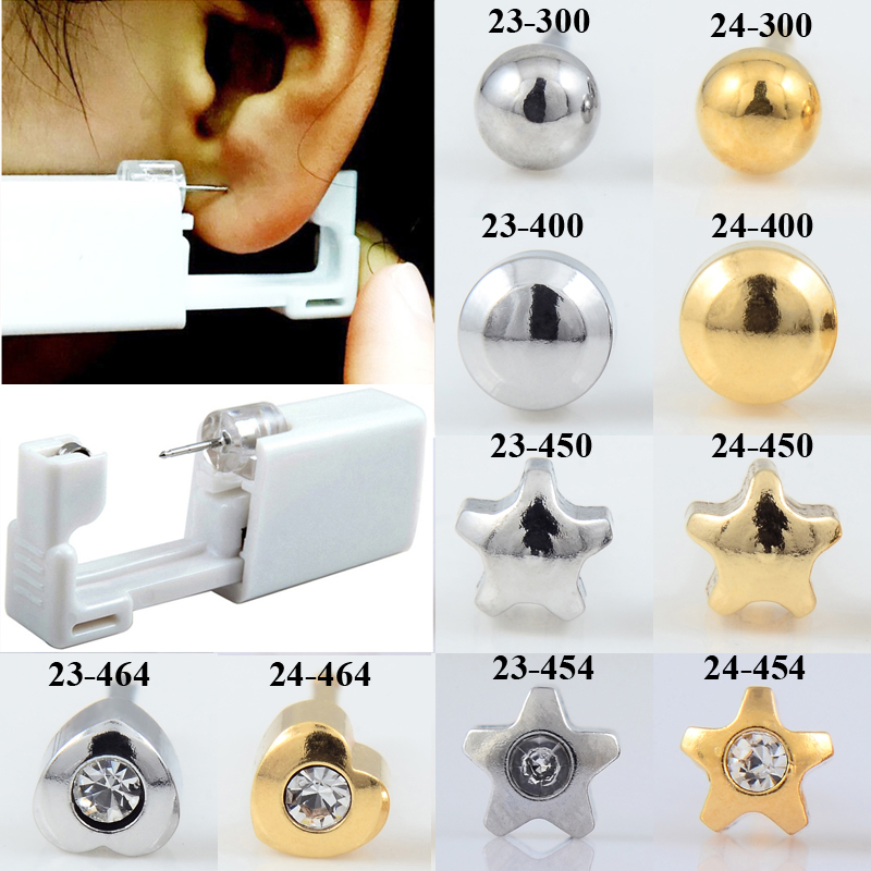 Body Jewelry Jewelry Box - 24 teile/schachtel Keine Schmerzen Ohr Piercing