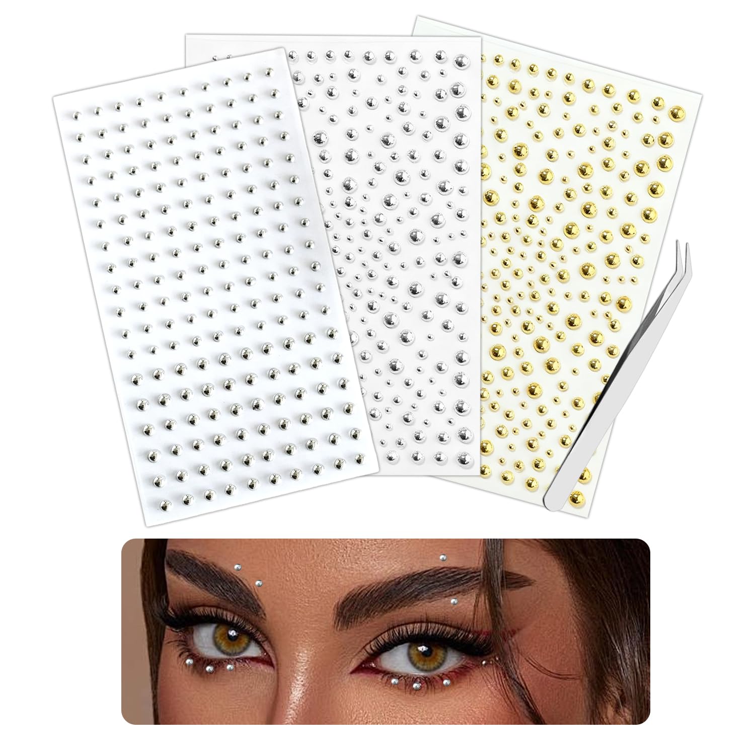 Body Jewelry Nose - Gesicht Körper Ring Aufkleber Selbstklebende Gesicht