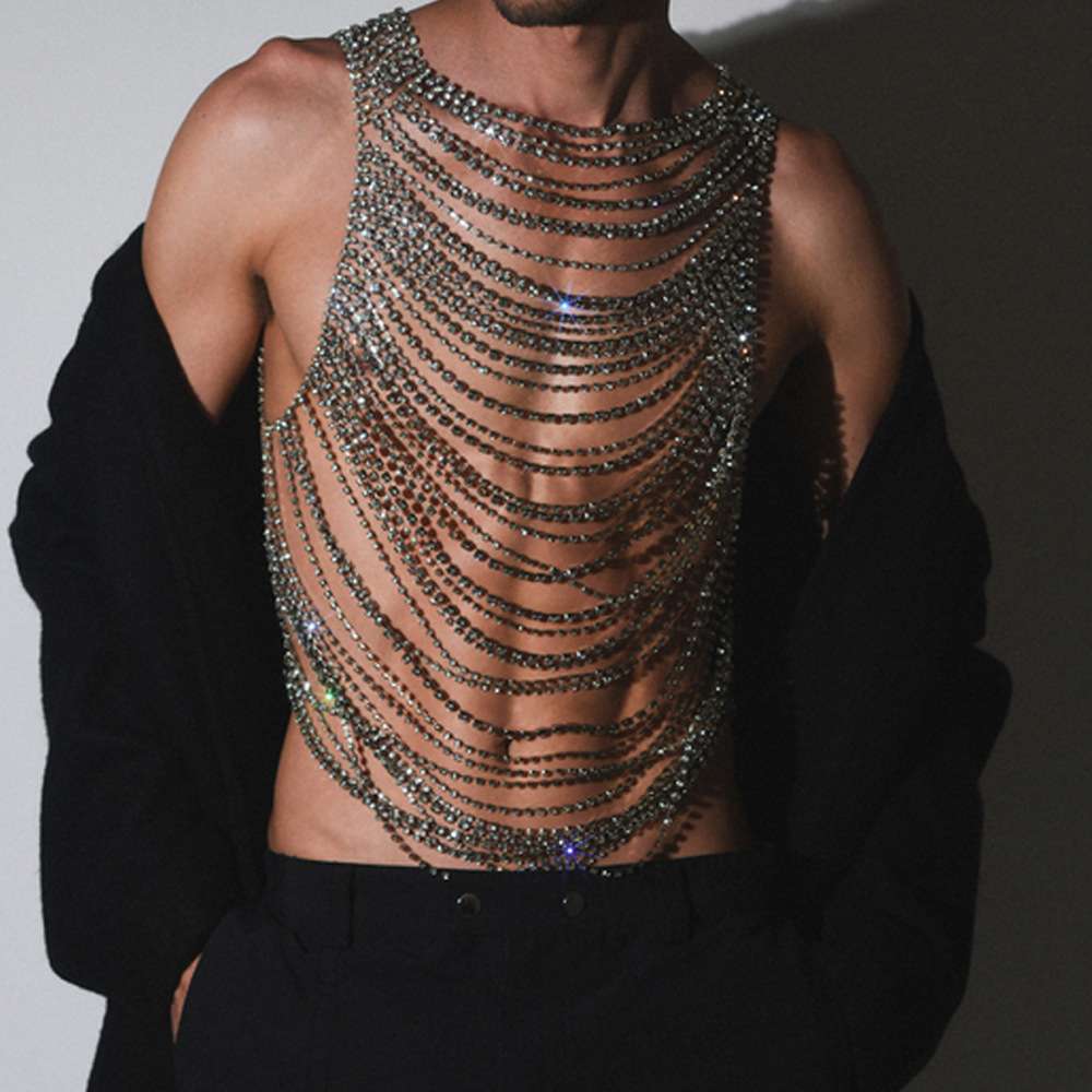 Body Jewelry Luxury - Mode Luxuriöse Bling Männer Frauen Körper