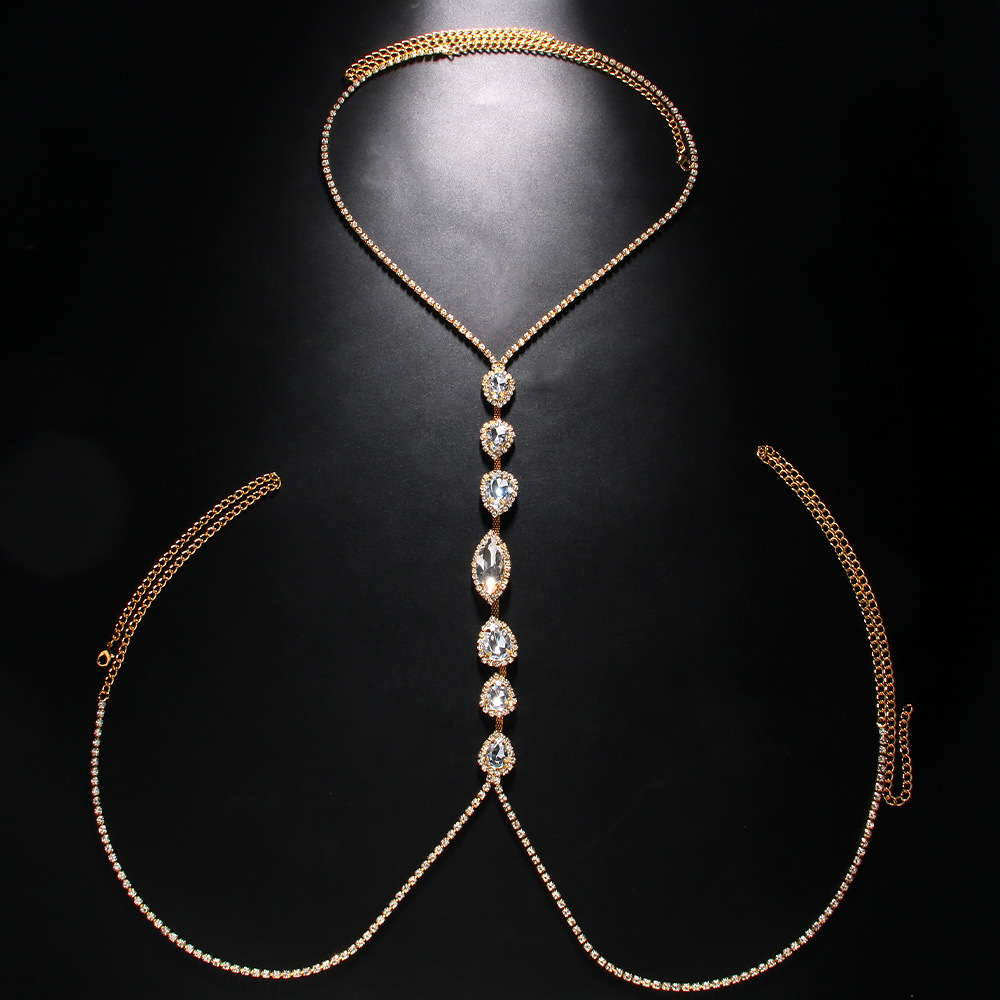 Mode Sexy Wasser Tropfen Halsk – Body Jewelry Luxury Bewertung und Preis