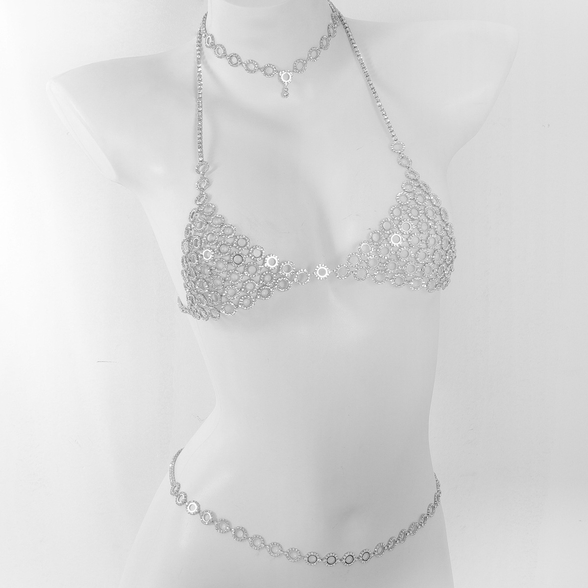 Modische kreisförmige Spleißen – Body Jewelry Waist Chains Bewertung und Preis