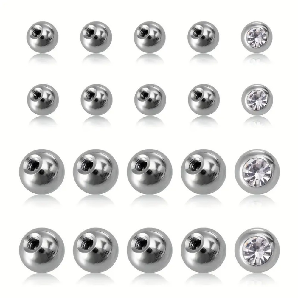 10 Stück Piercing-Kugeln 3 mm  – Body Jewelry Stores Bewertung und Preis