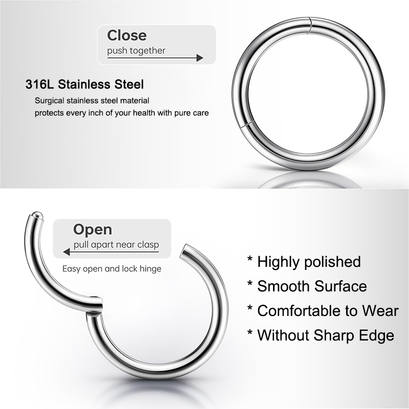 16G 316L Chirurgischer Stahl K – Body Jewelry Nose Bewertung und Preis