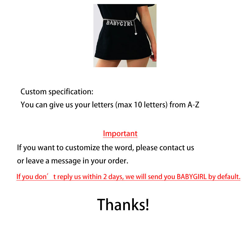 Benutzer definierte Strass Buc – Body Jewelry Waist Chains Bewertung und Preis