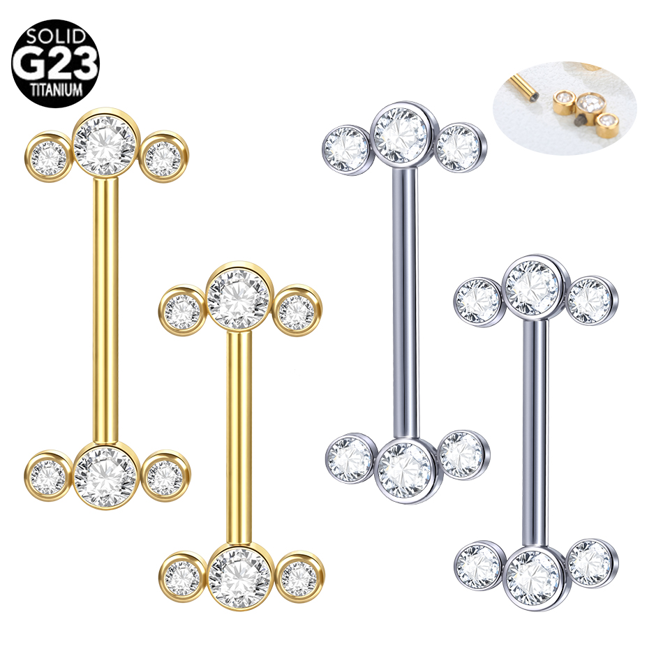 1/5PCS G23 Titan PIERC Gold Fa – Body Jewelry Changing Kit Bewertung und Preis