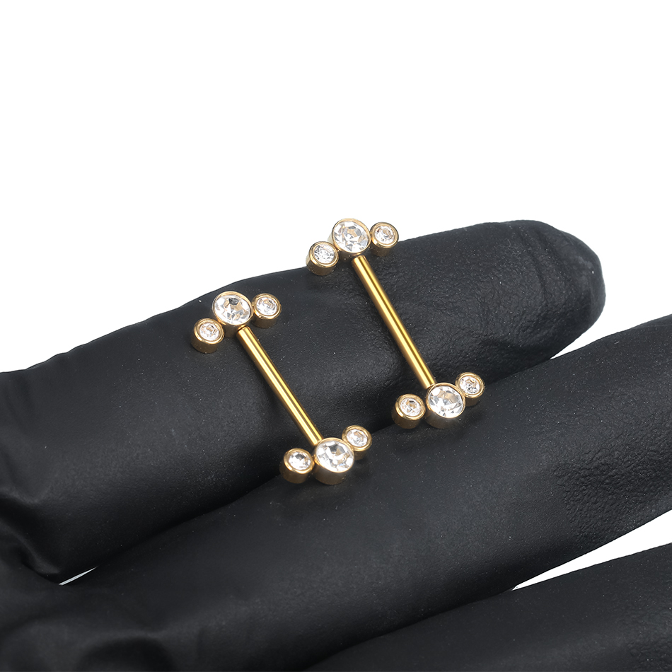 1/5PCS G23 Titan PIERC Gold Fa – Body Jewelry Changing Kit Bewertung und Preis