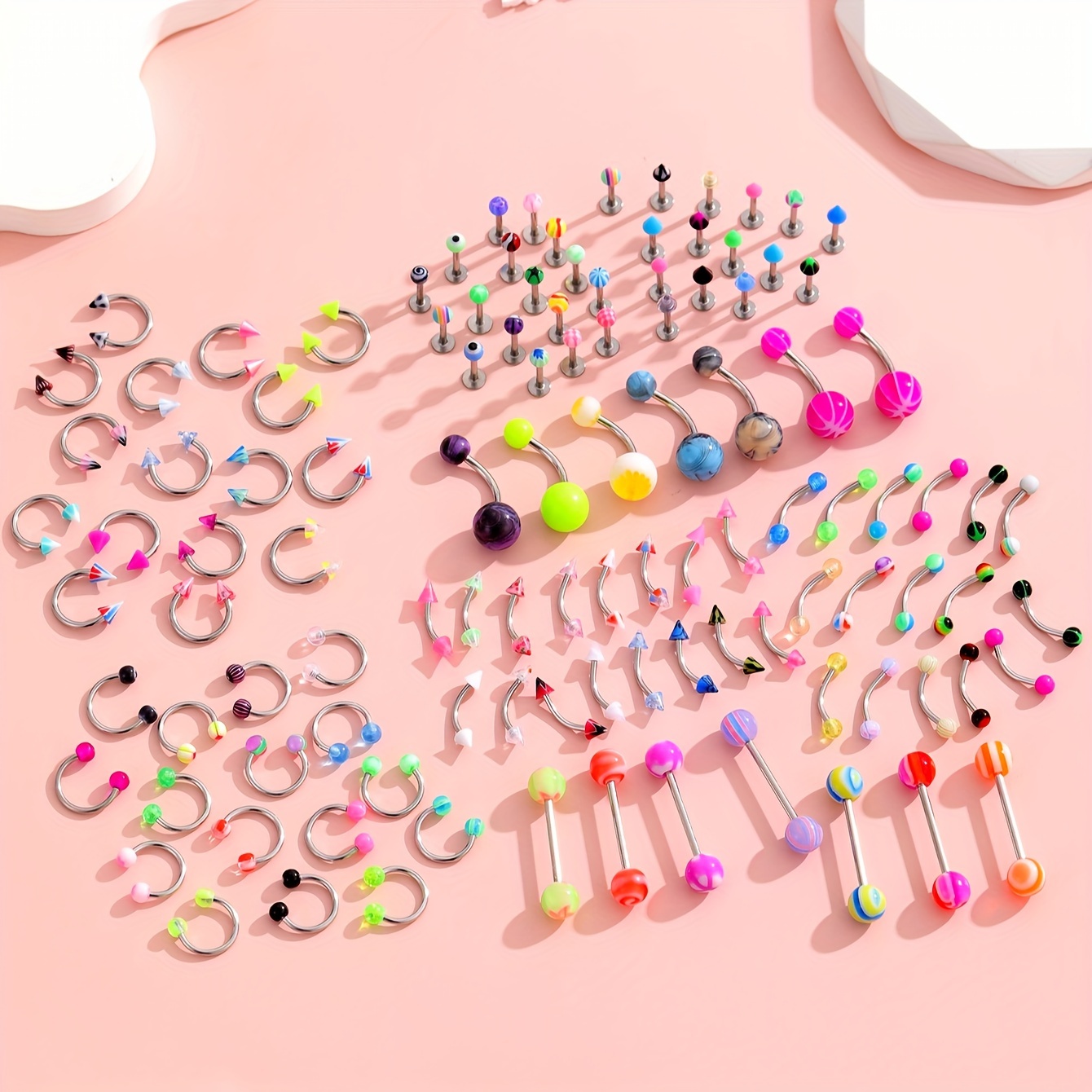 45/80/110 Stück Mix Stile Edel – Body Jewelry Jewelry Box Bewertung und Preis