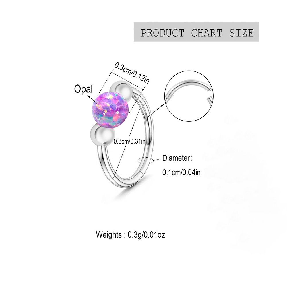 Opal-Nasenring-Glitzer-Set, me – Body Jewelry Eu Bewertung und Preis