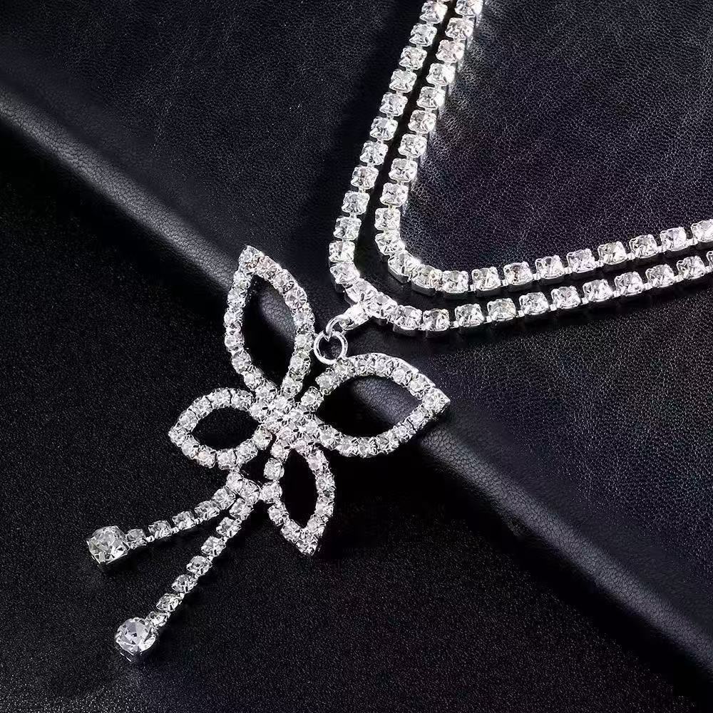 Luxuriöse Strass-Doppelketten- – Body Jewelry Luxury Bewertung und Preis