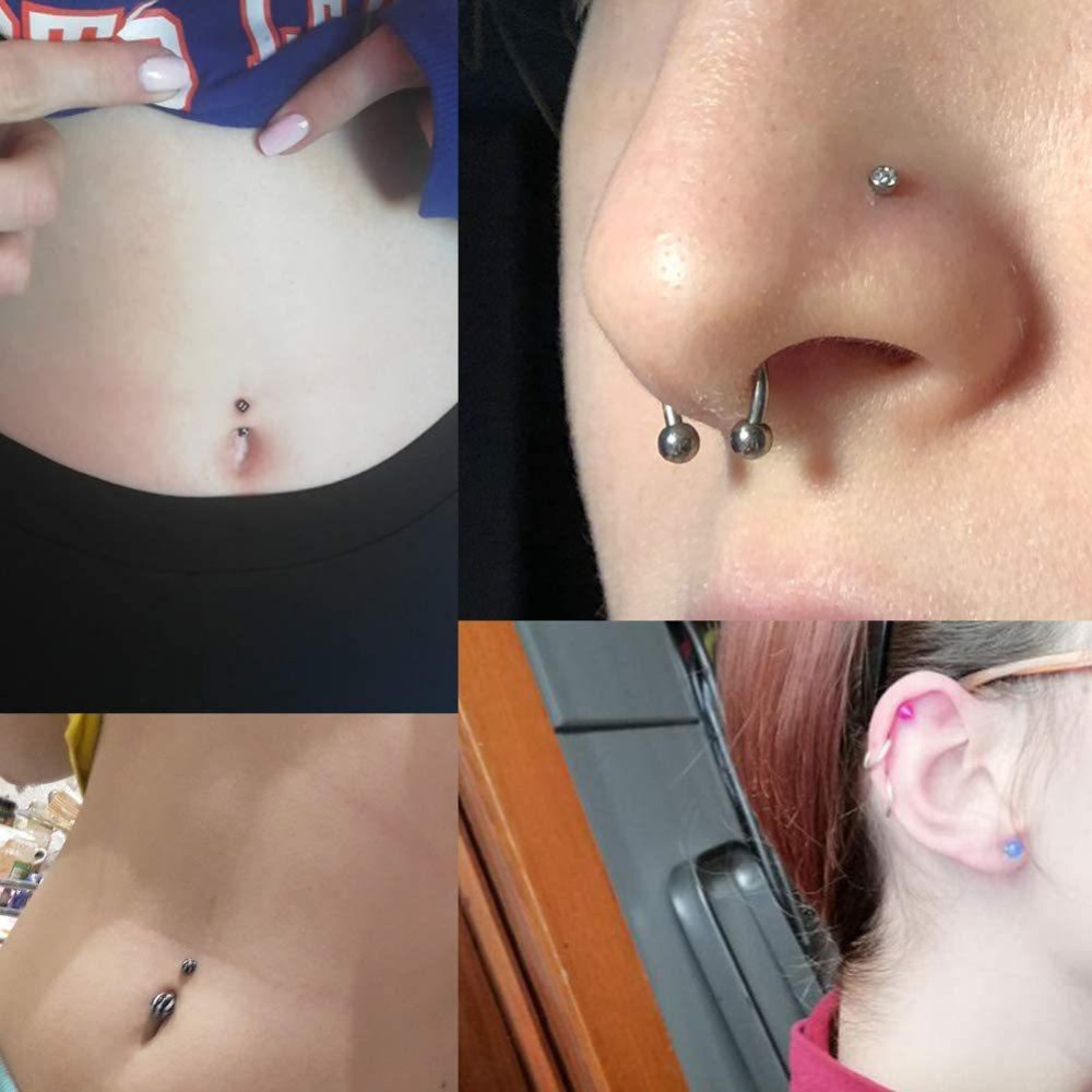 150/140/85/70/42-teiliges Körp – Body Jewelry Nose Bewertung und Preis
