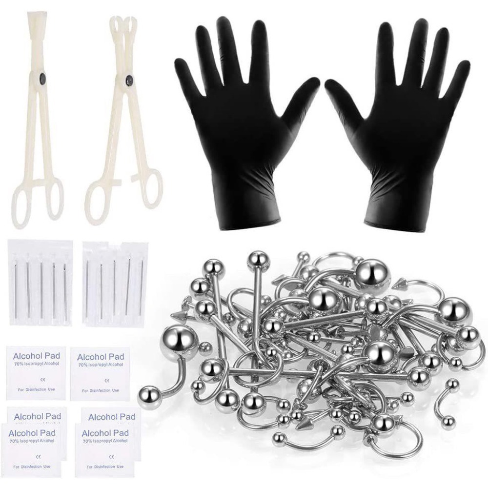 150/140/85/70/42-teiliges Körp – Body Jewelry Nose Bewertung und Preis