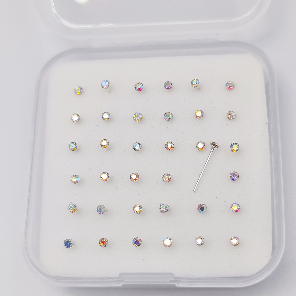 Nasenstecker aus 925er-Sterlin – Body Jewelry Jewelry Box Bewertung und Preis