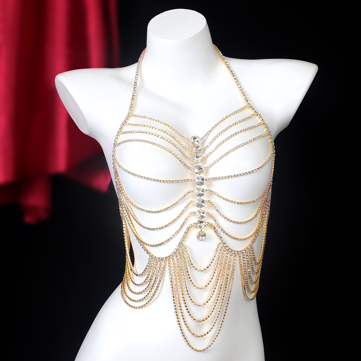 Luxuriöse Streifen Quasten Ret – Body Jewelry Luxury Bewertung und Preis