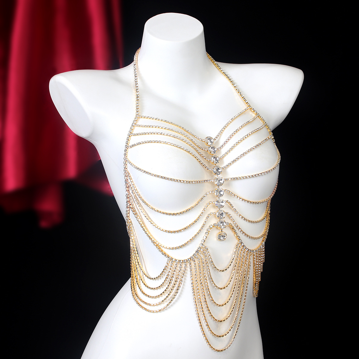 Luxuriöse Streifen Quasten Ret – Body Jewelry Luxury Bewertung und Preis