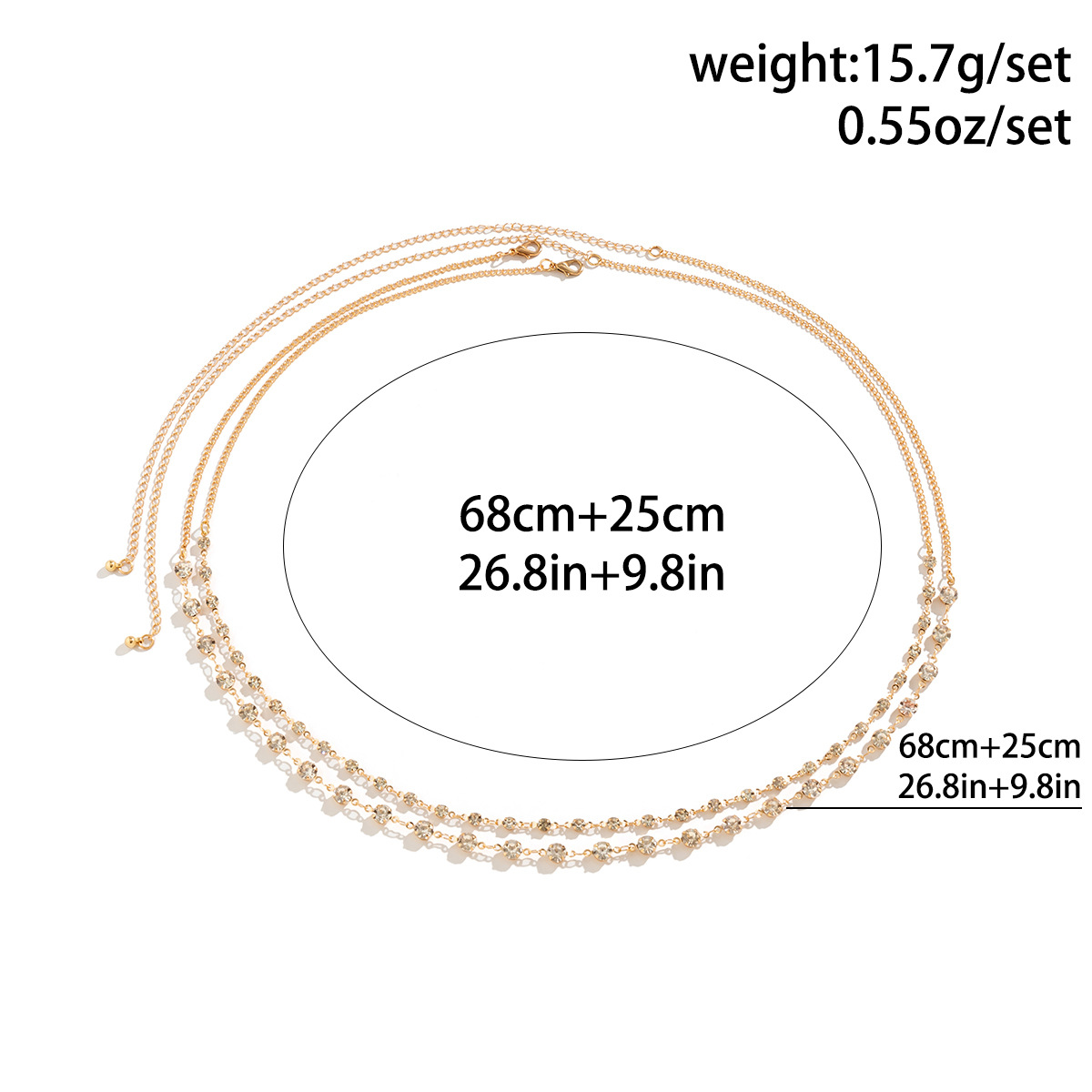 Retro einfache süße Luxus glän – Body Jewelry Luxury Bewertung und Preis