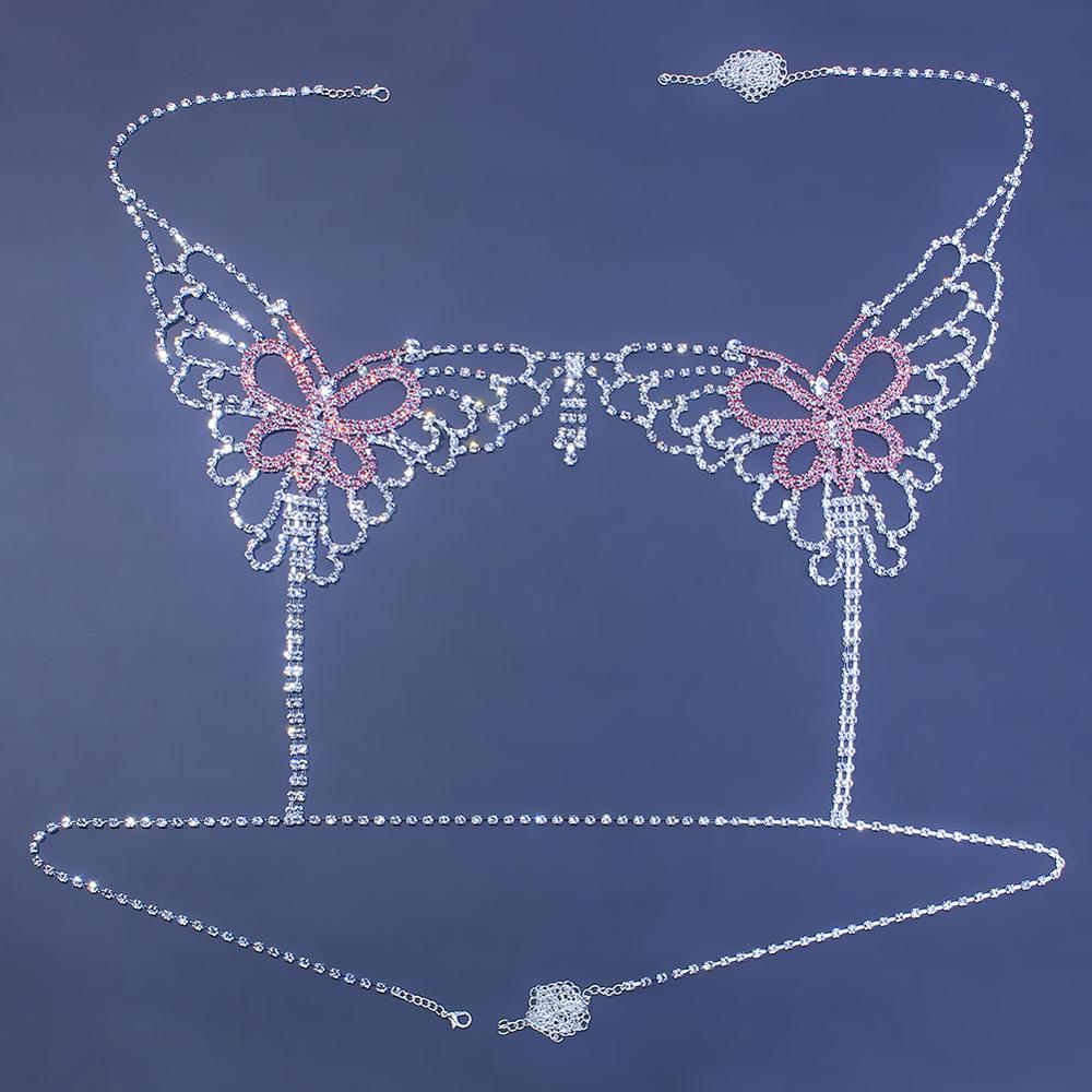 Sexy Schmetterling Strass Kett – Body Jewelry Changing Kit Bewertung und Preis