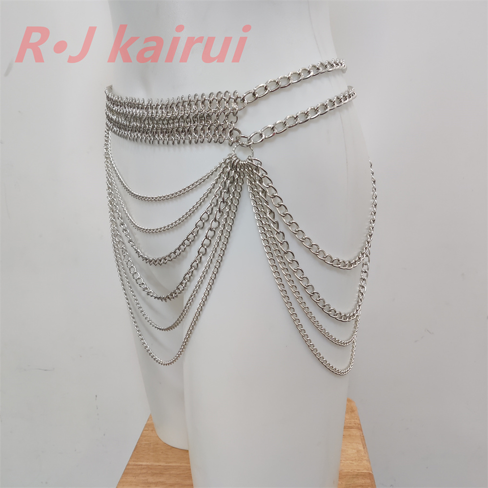 RJ New Style Eisenlegierungske – Body Jewelry Waist Chains Bewertung und Preis