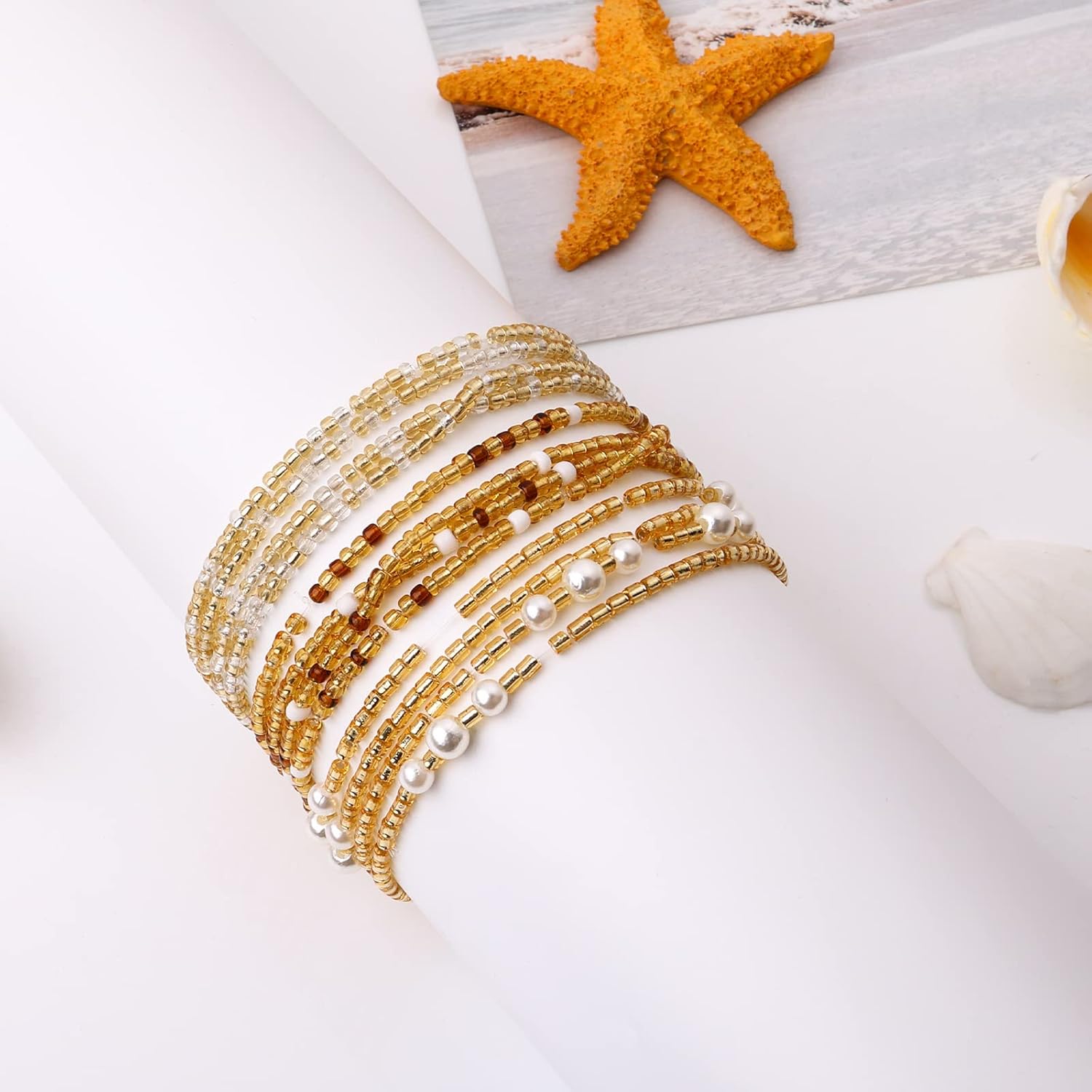 Taillenperlen für Frauen, Bauc – Body Jewelry Waist Chains Bewertung und Preis