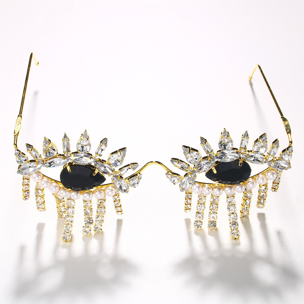 Stone fans Quaste Brille Rahme – Body Jewelry Luxury Bewertung und Preis