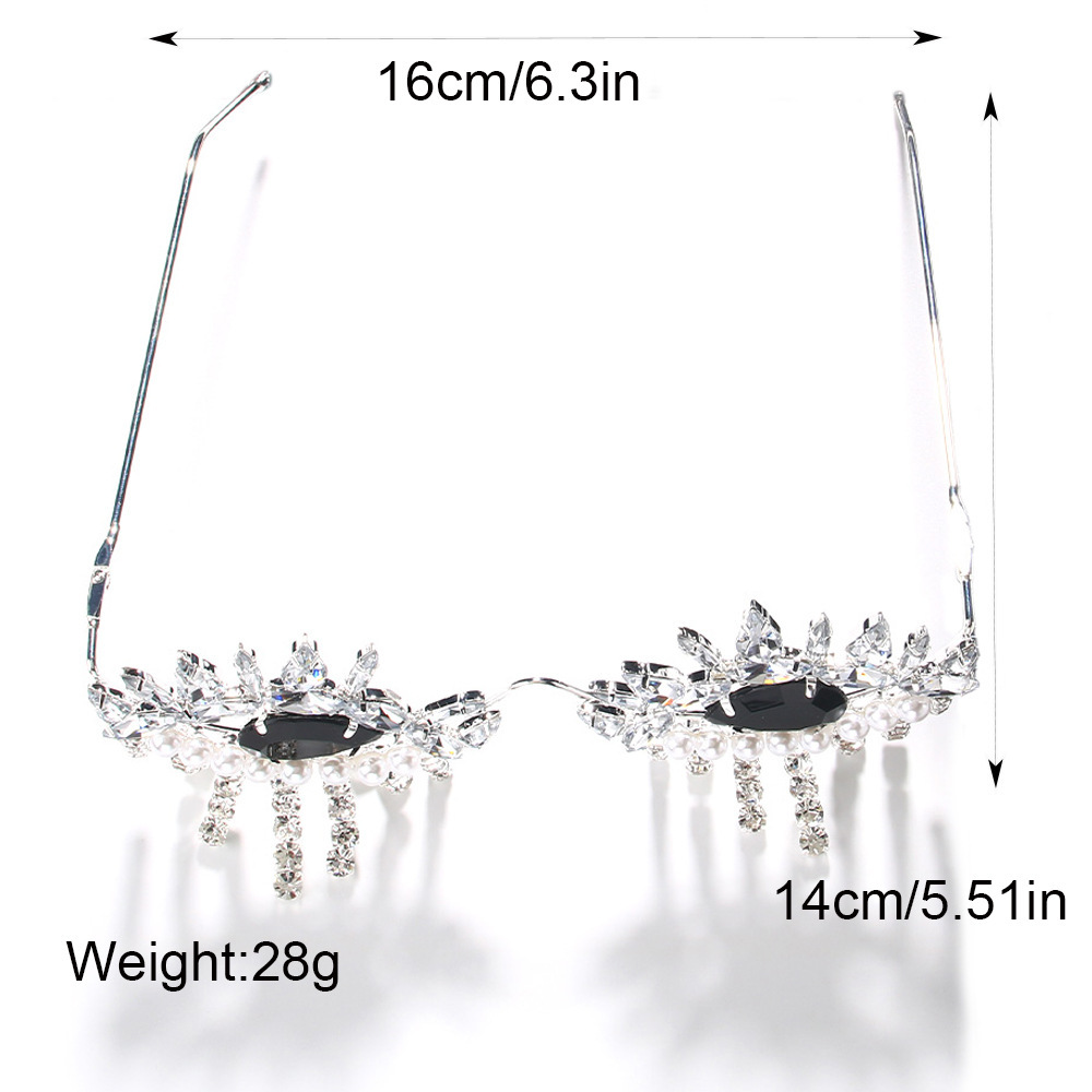 Stone fans Quaste Brille Rahme – Body Jewelry Luxury Bewertung und Preis