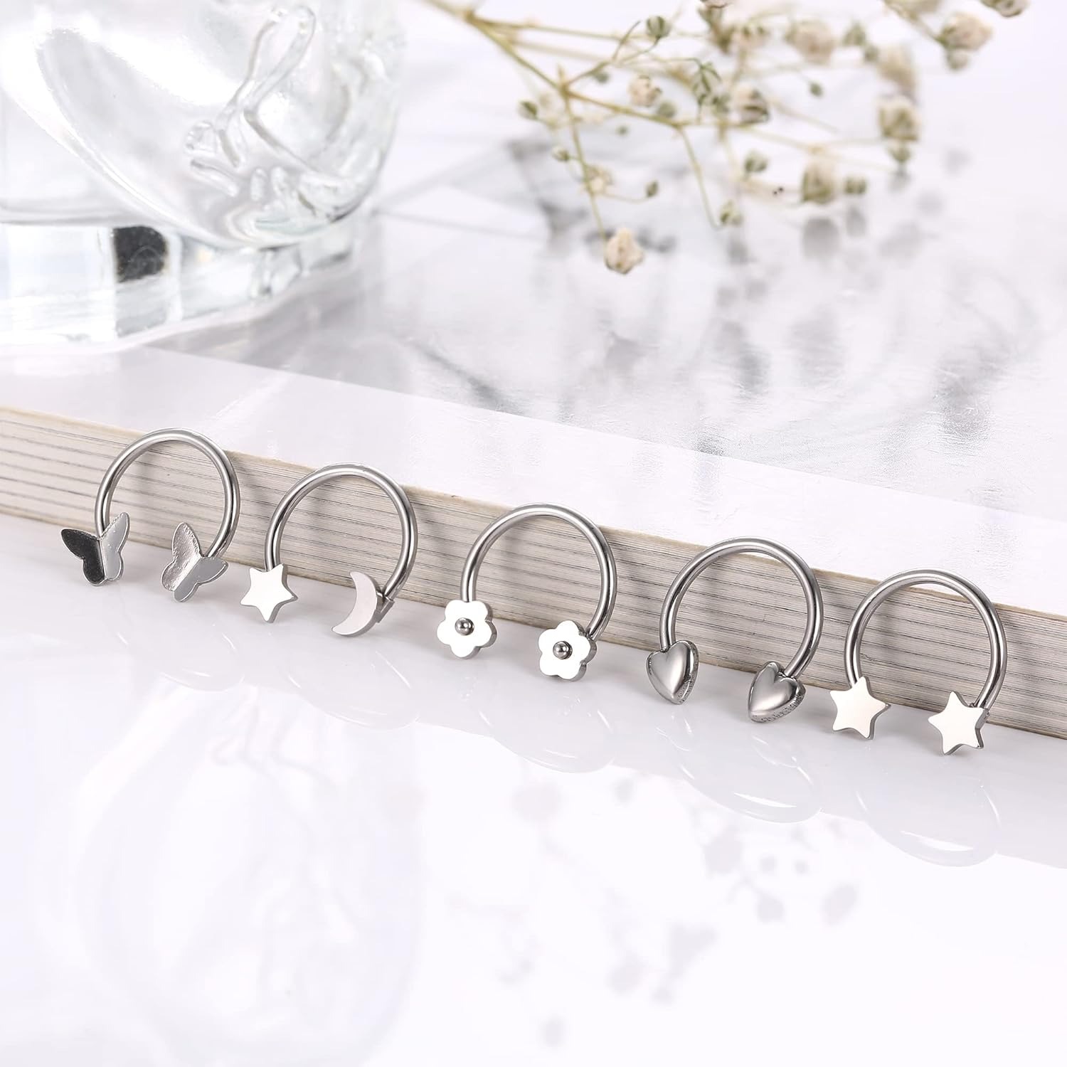 Drperfect 16G Edelstahl Septum – Body Jewelry Changing Kit Bewertung und Preis