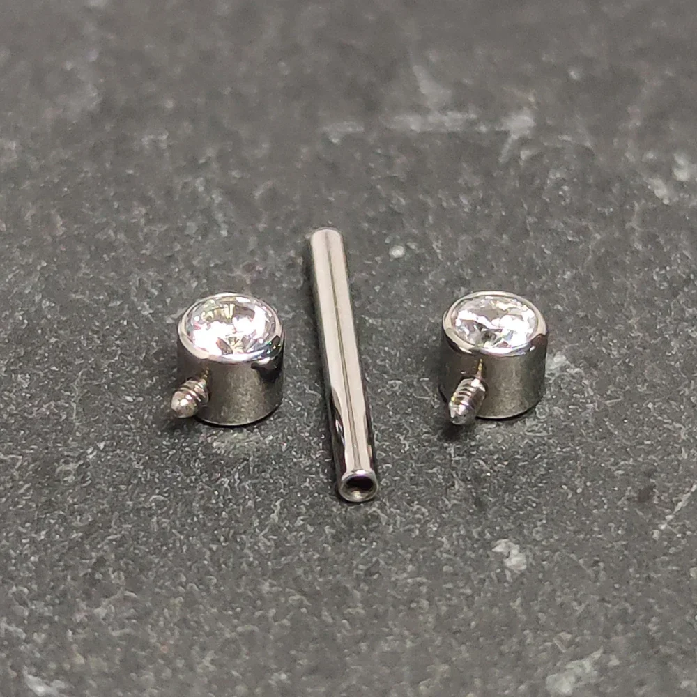 F136 Titan 14G Zirkon Nippel B – Body Jewelry Changing Kit Bewertung und Preis