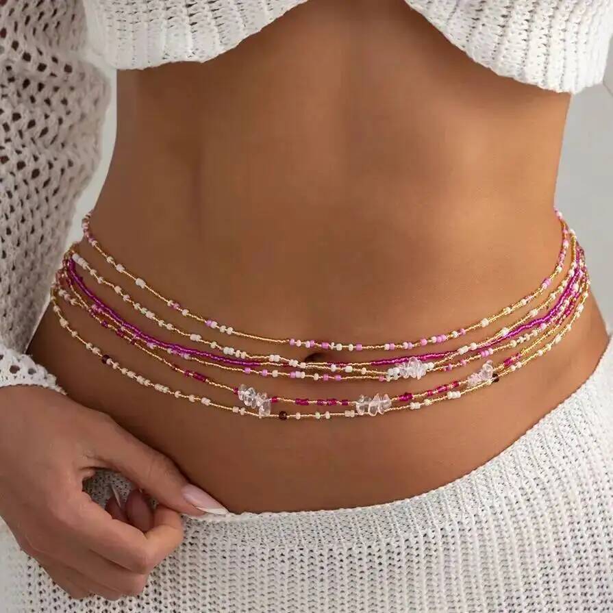 SHIXIN 6-teiliges Set Boho Bun – Body Jewelry Waist Chains Bewertung und Preis